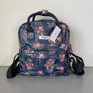 Cath Kidston  NWT Blue Floral Mini Backpack